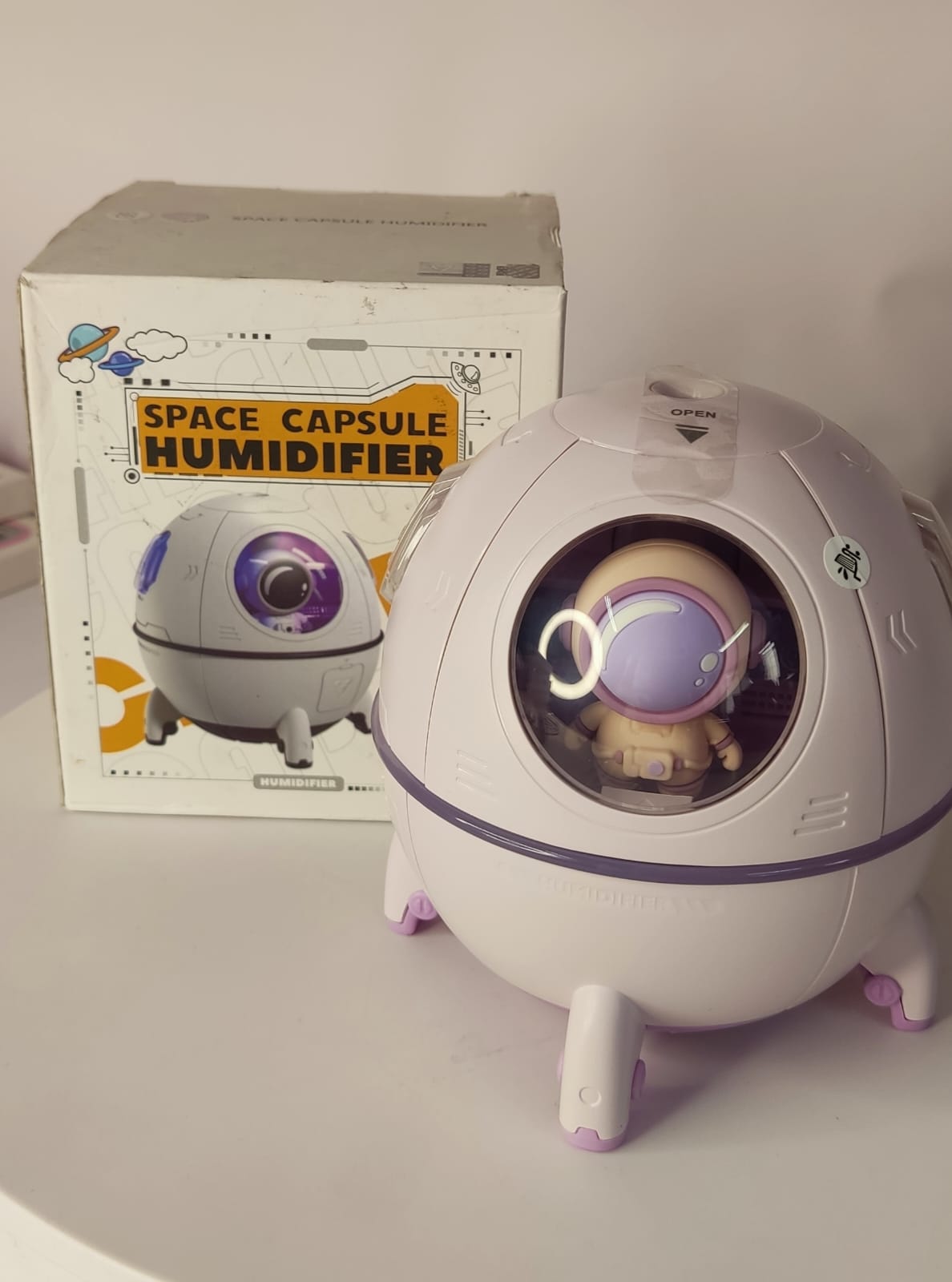HUMIDIFICADOR NAVE ESPACIAL.